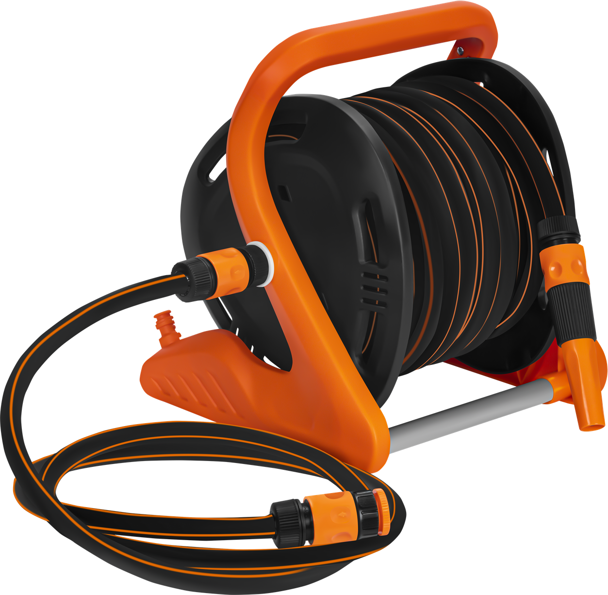 STOJAN S ZAHRADNÍ HADICÍ 20M+2M 1/2" KD2156