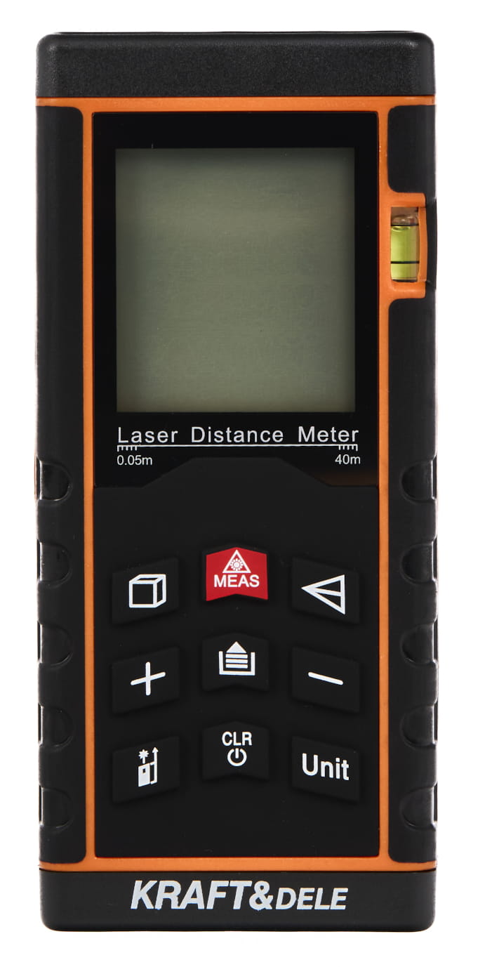 Laserový digitální měřič vzdálenosti 40m KD10405