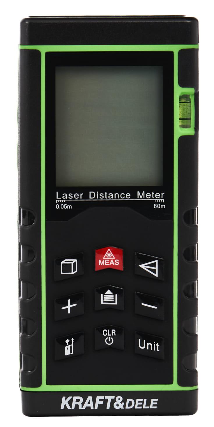 Laserový digitální dálkoměr 80m KD10407