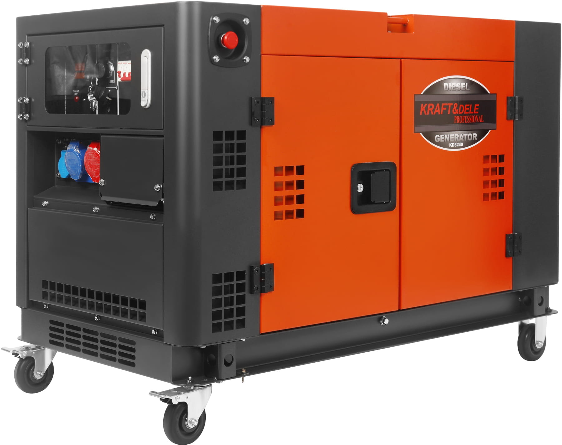 Dieselový generátor 15,5kW 230V 32A/400V KD3240