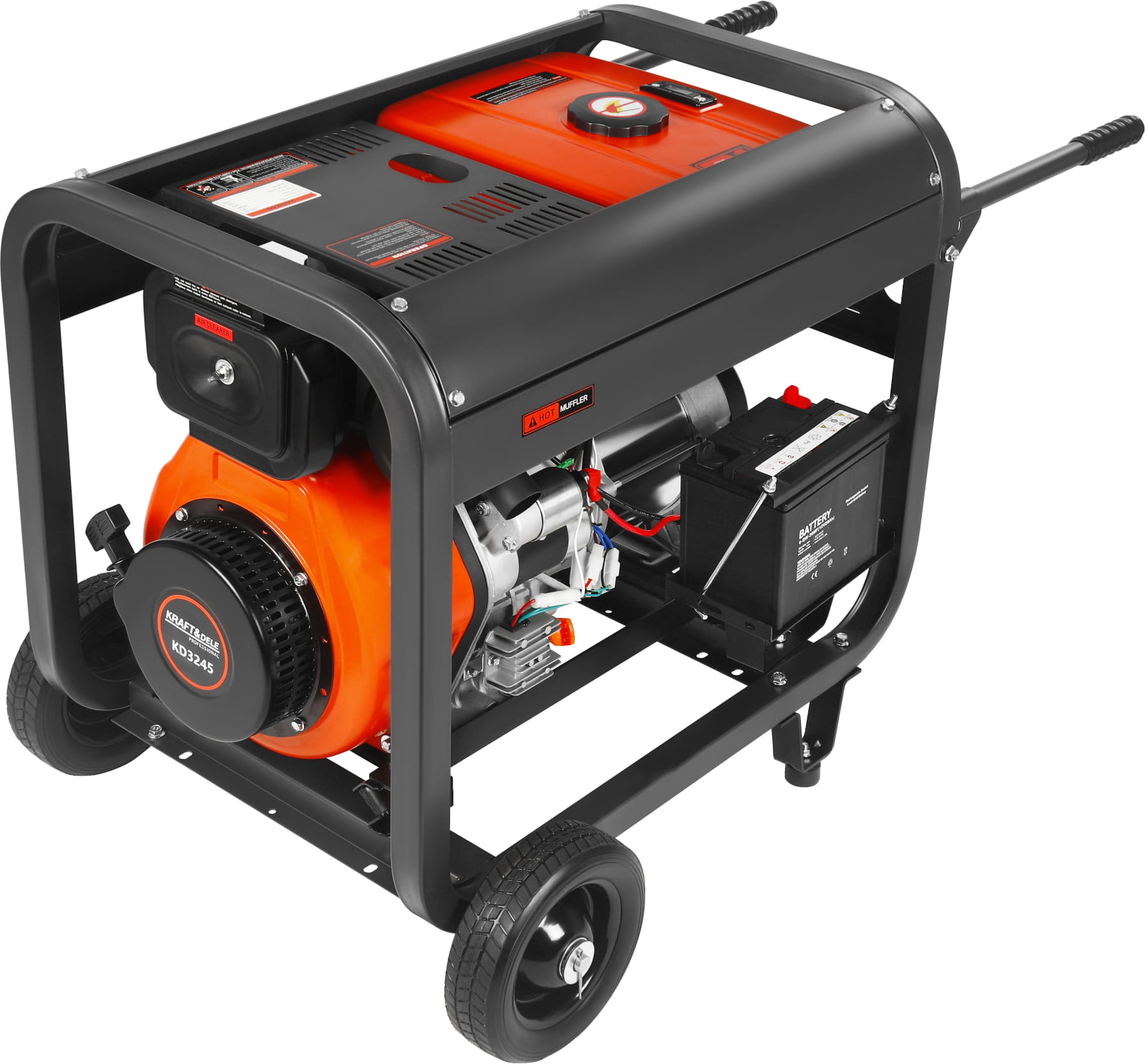 Dieselová elektrocentrála 8kW 230V 32A 400V KD3245