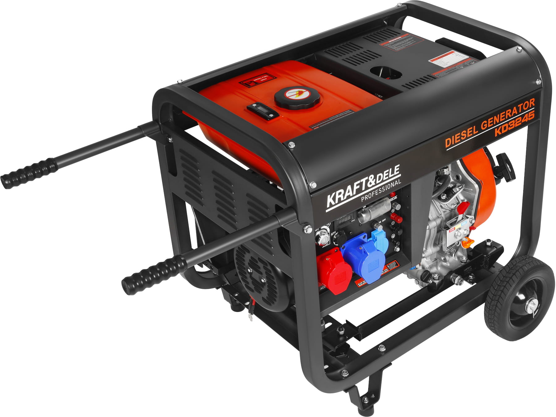 Dieselová elektrocentrála 8kW 230V 32A 400V KD3245