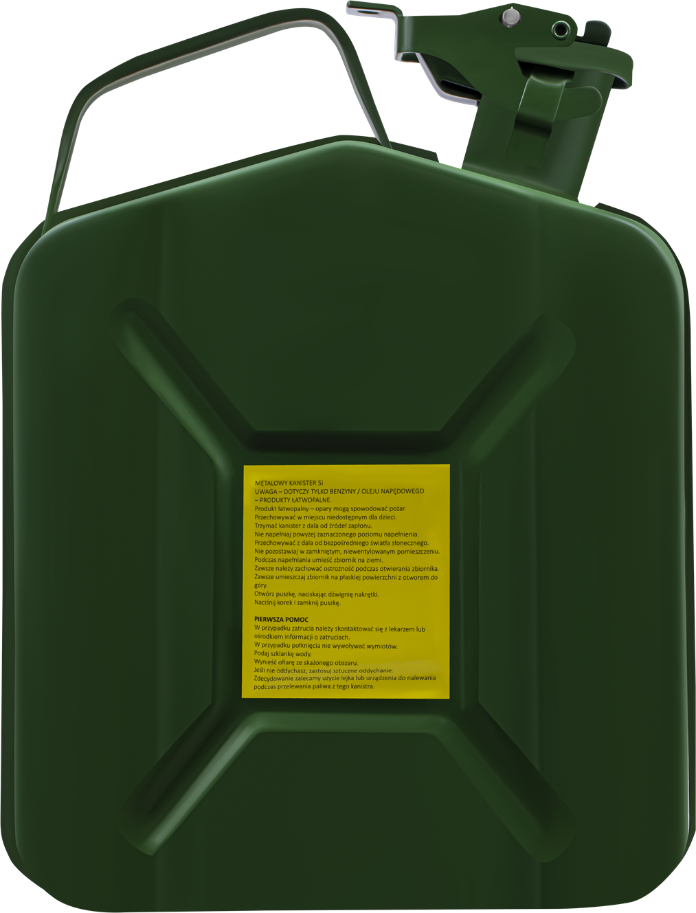 KOVOVÝ KANYSTR 5L KD5442