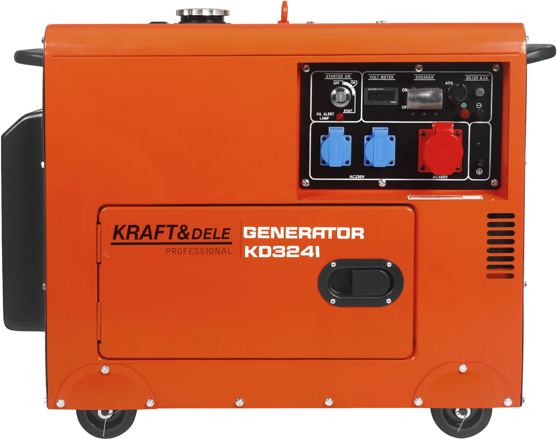 Elektrocentrála 230V 400V 7kW Diesel + ATS KD3241