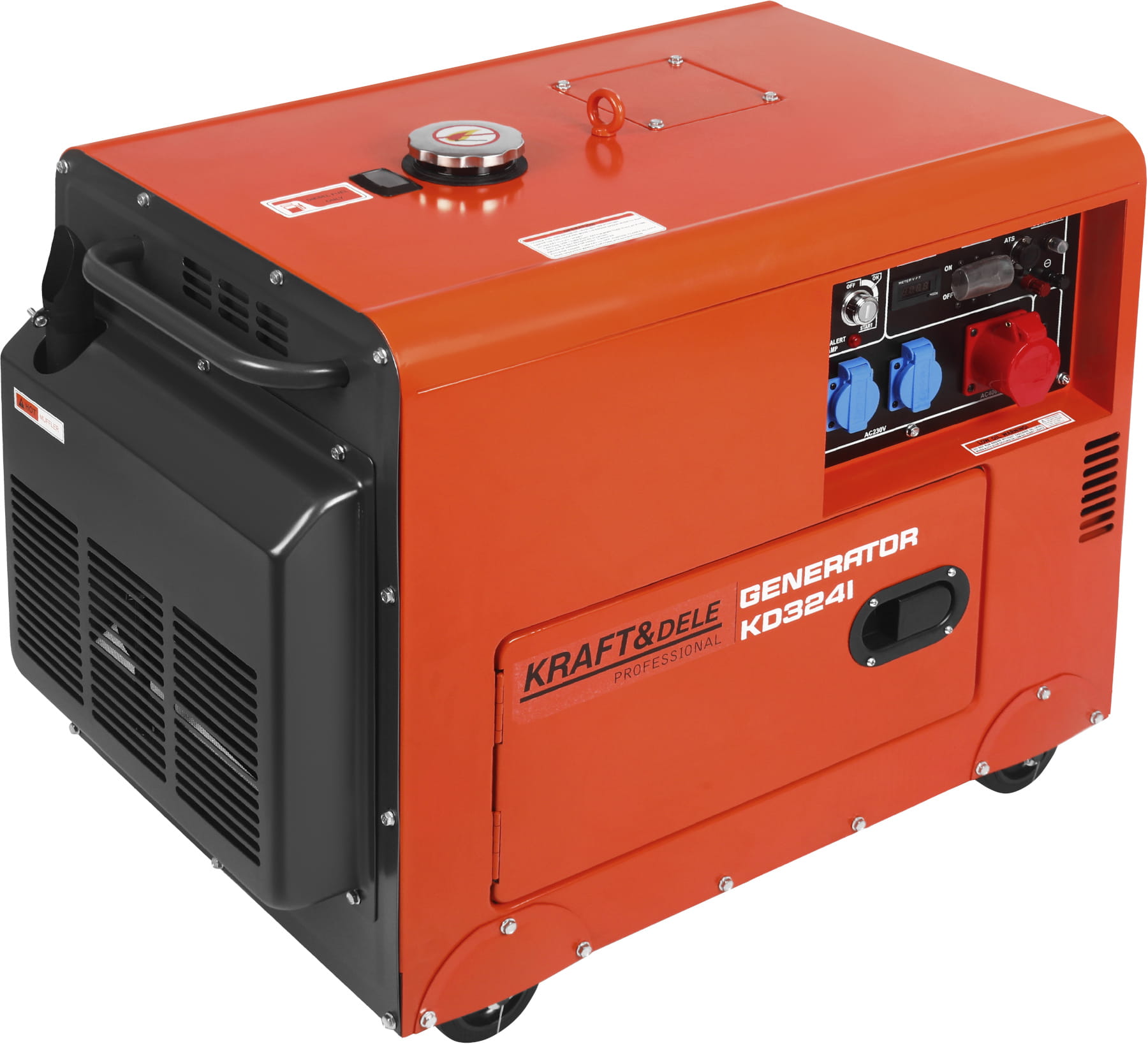 Elektrocentrála 230V 400V 7kW Diesel + ATS KD3241