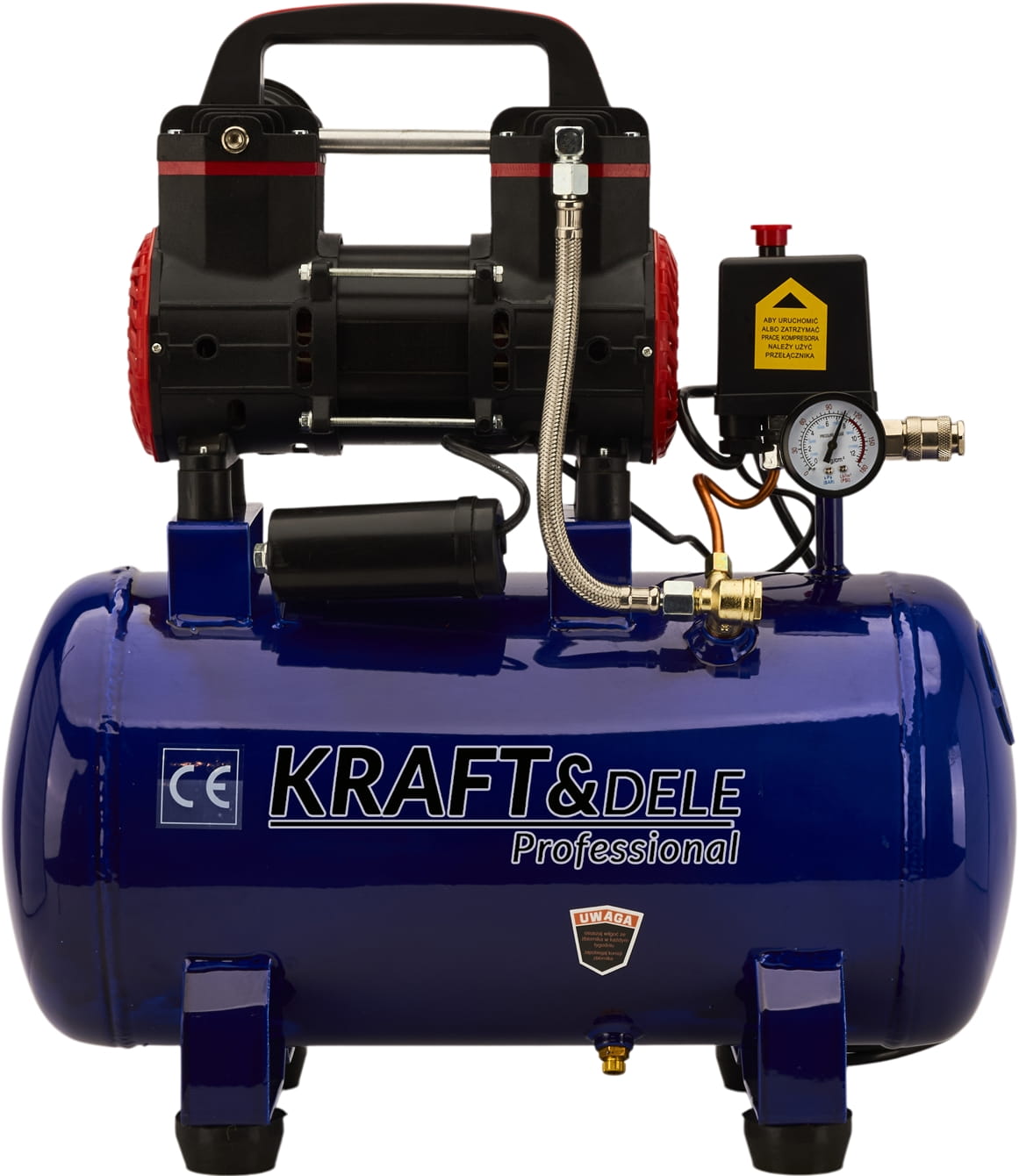 Bezolejový kompresor 24L 1390W 220L/MIN KD2128