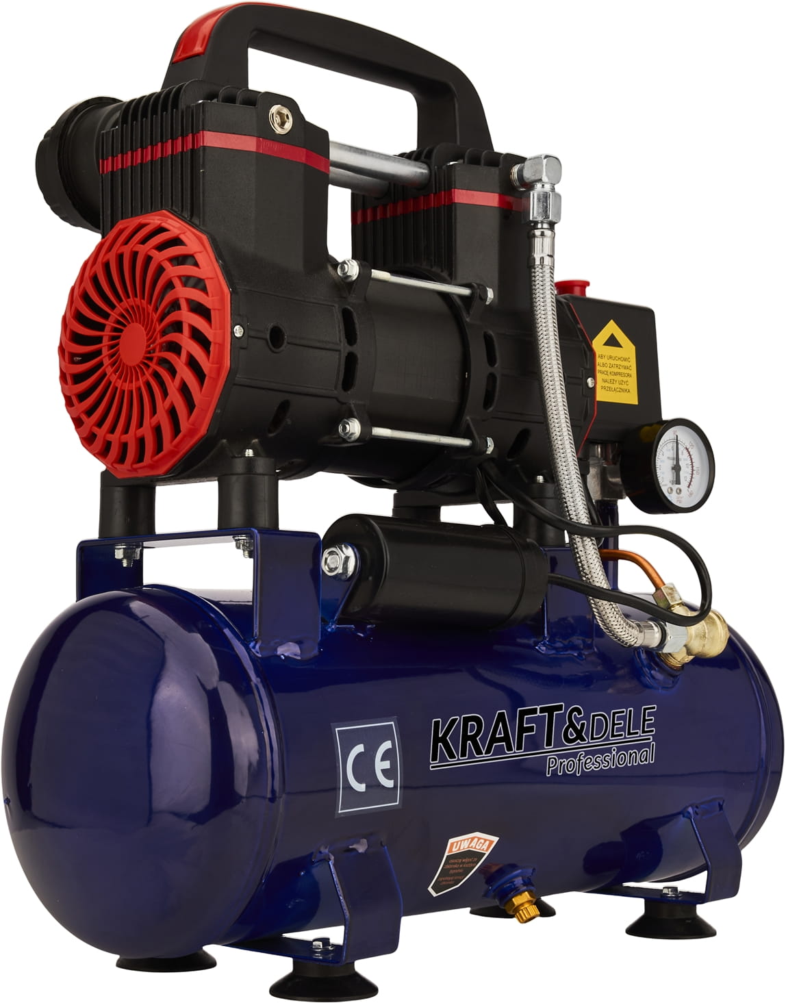 Bezolejový kompresor 9L 1200W 155L/MIN KD2127