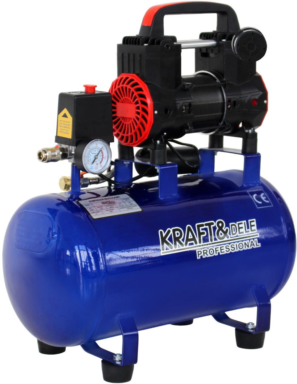KOMPRESOR BEZOLEJOVÝ MODRÝ 30L 230V 1500W KD4091