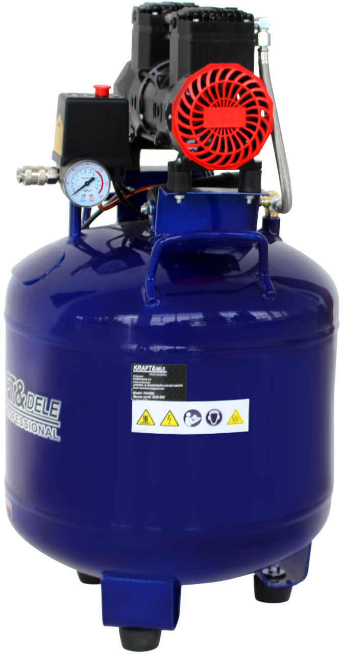 KOMPRESOR BEZOLEJOVÝ MODRÝ 50L 1500W KD4096
