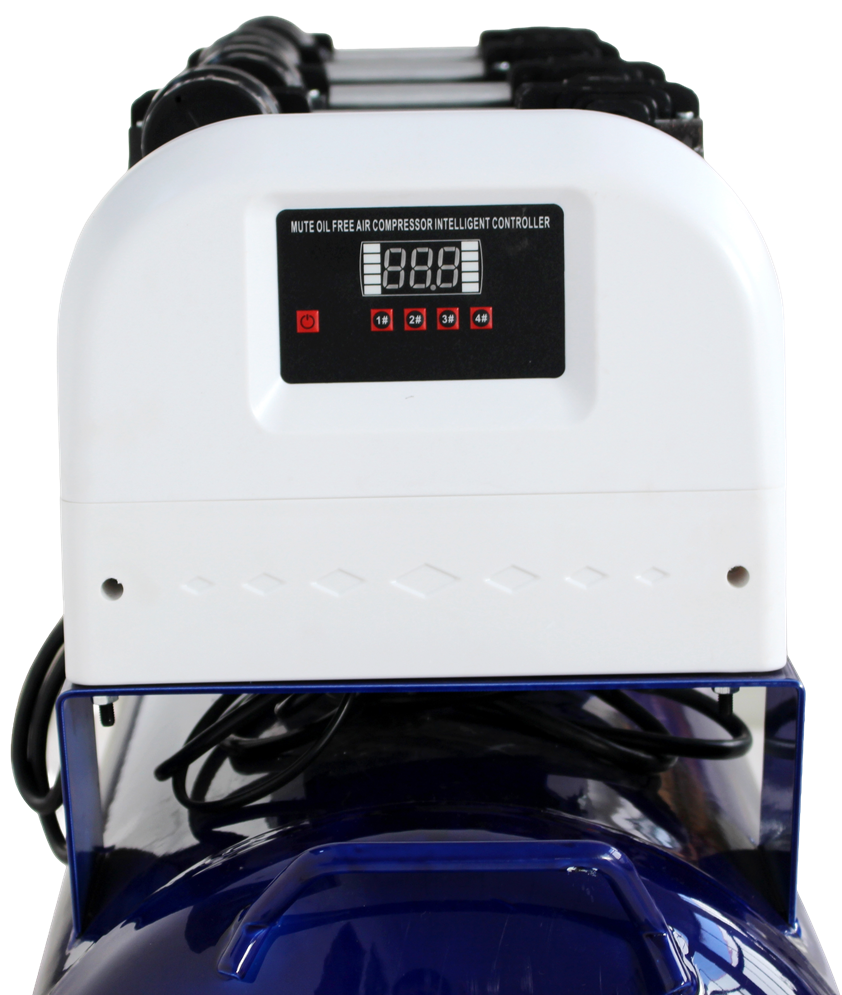 KOMPRESOR BEZOLEJOVÝ MODRÝ 120L 4 PÍSTY 400V 7kW KD4095