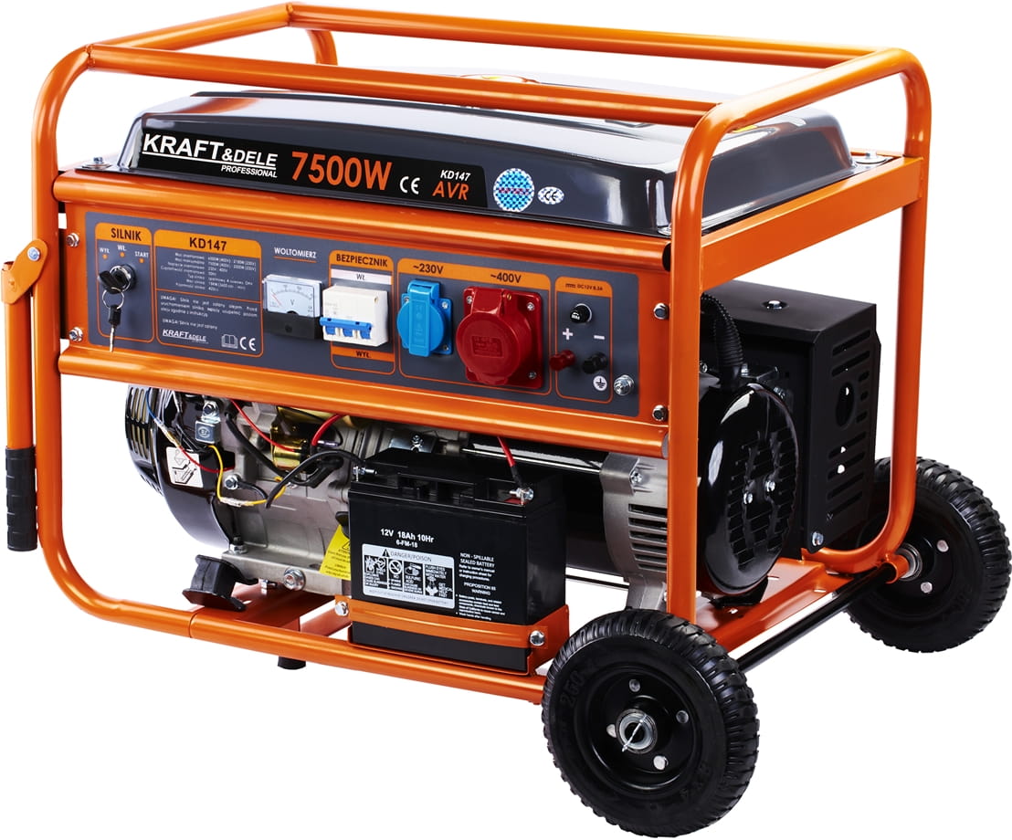 Elektrocentrála 7500W 230/400V KD147
