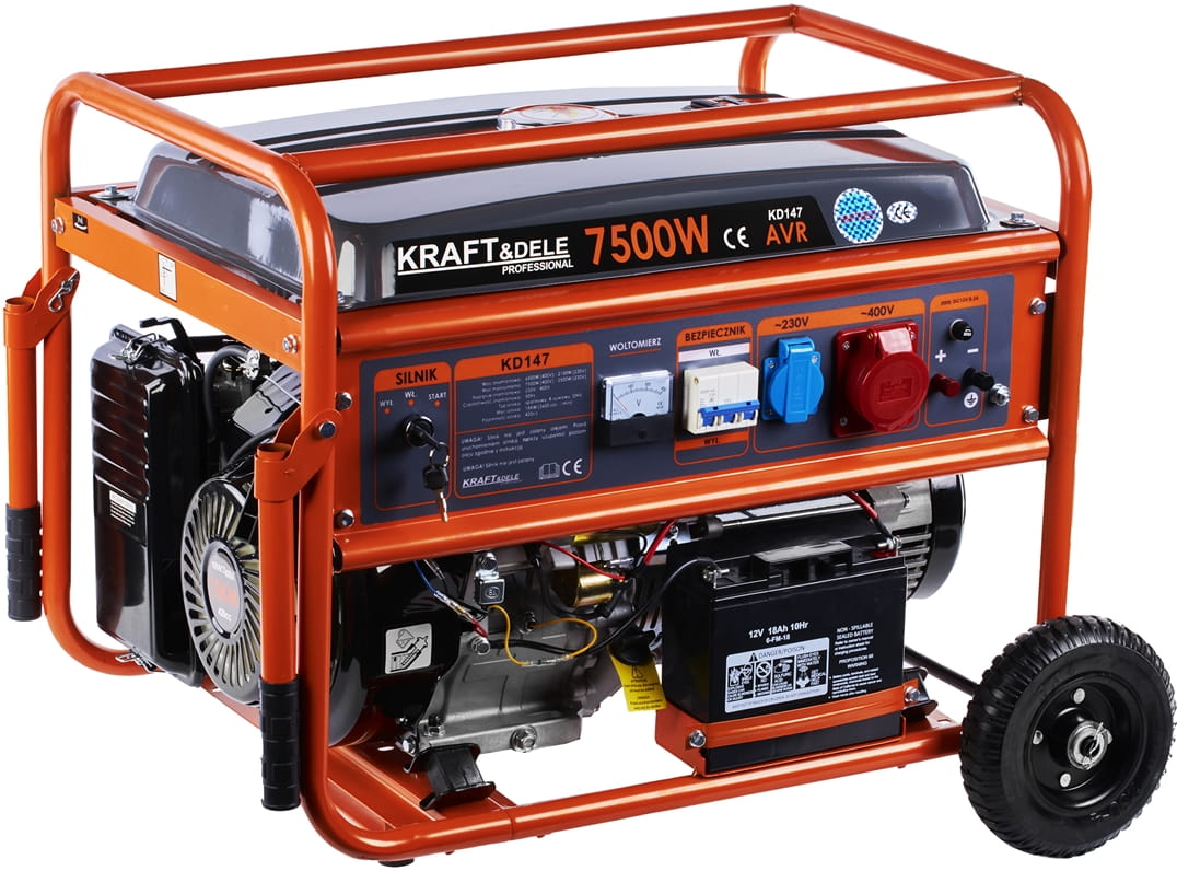 Elektrocentrála 7500W 230/400V KD147