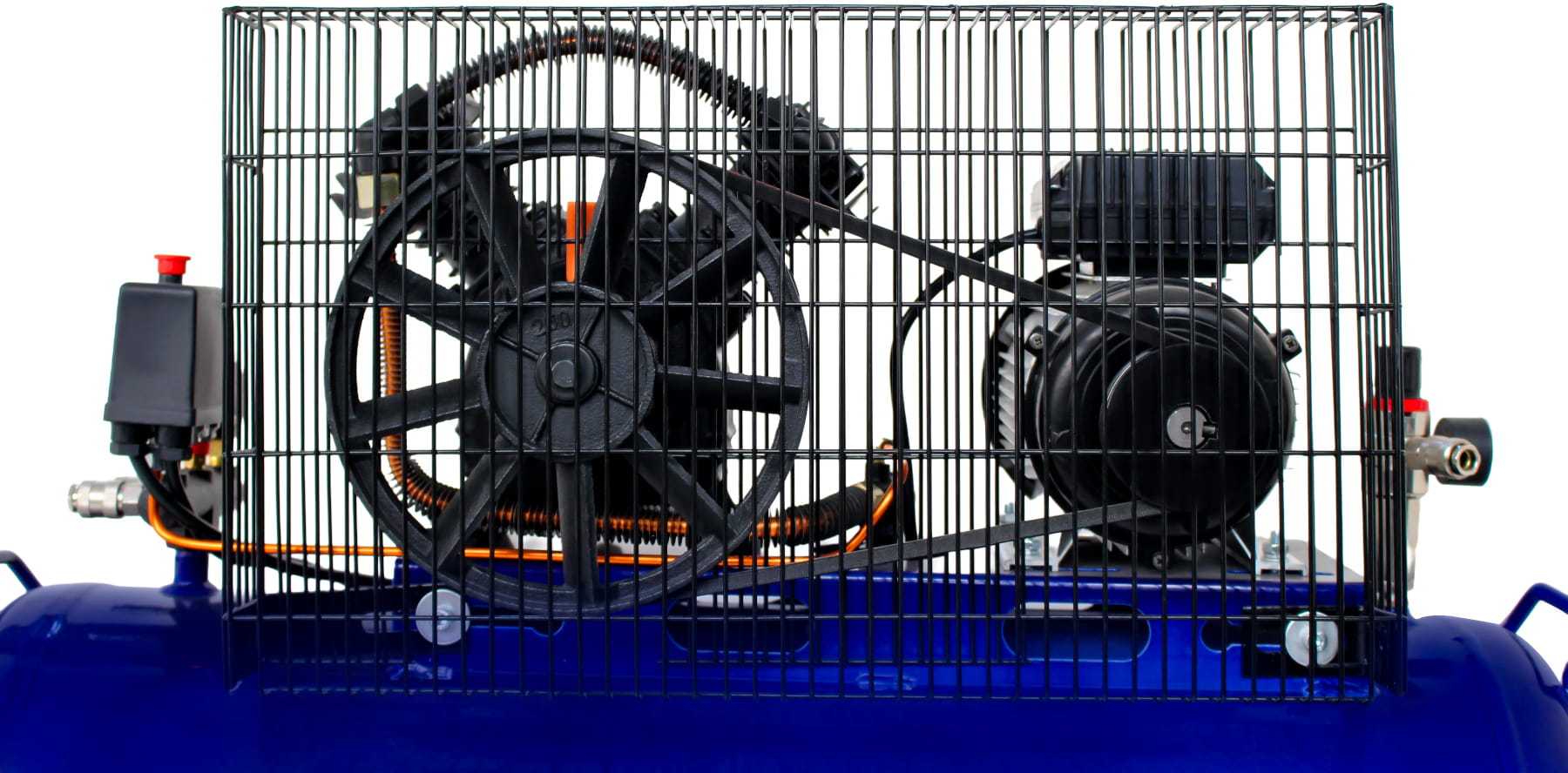 OLEJOVÝ KOMPRESOR 100L 2800W MODRÝ KD4058
