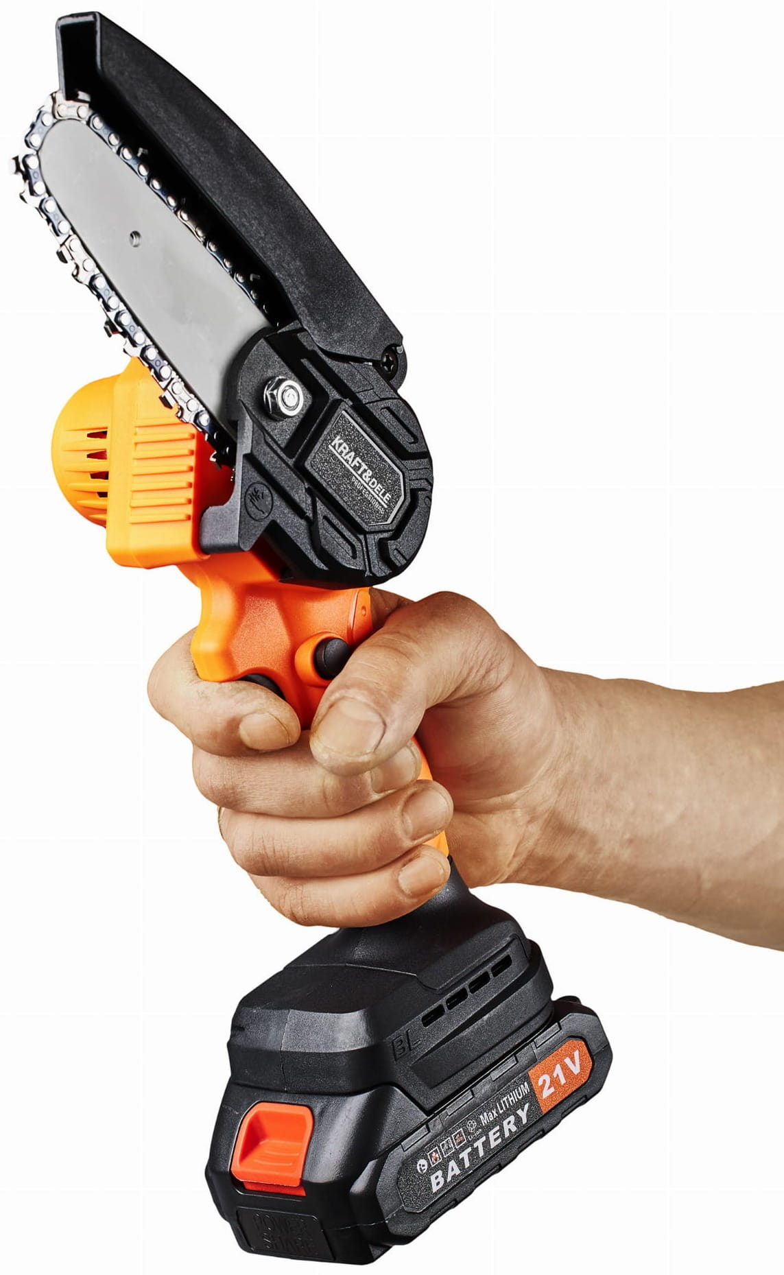 AKU ŘETĚZOVÁ PILA 4" 21V KD10627