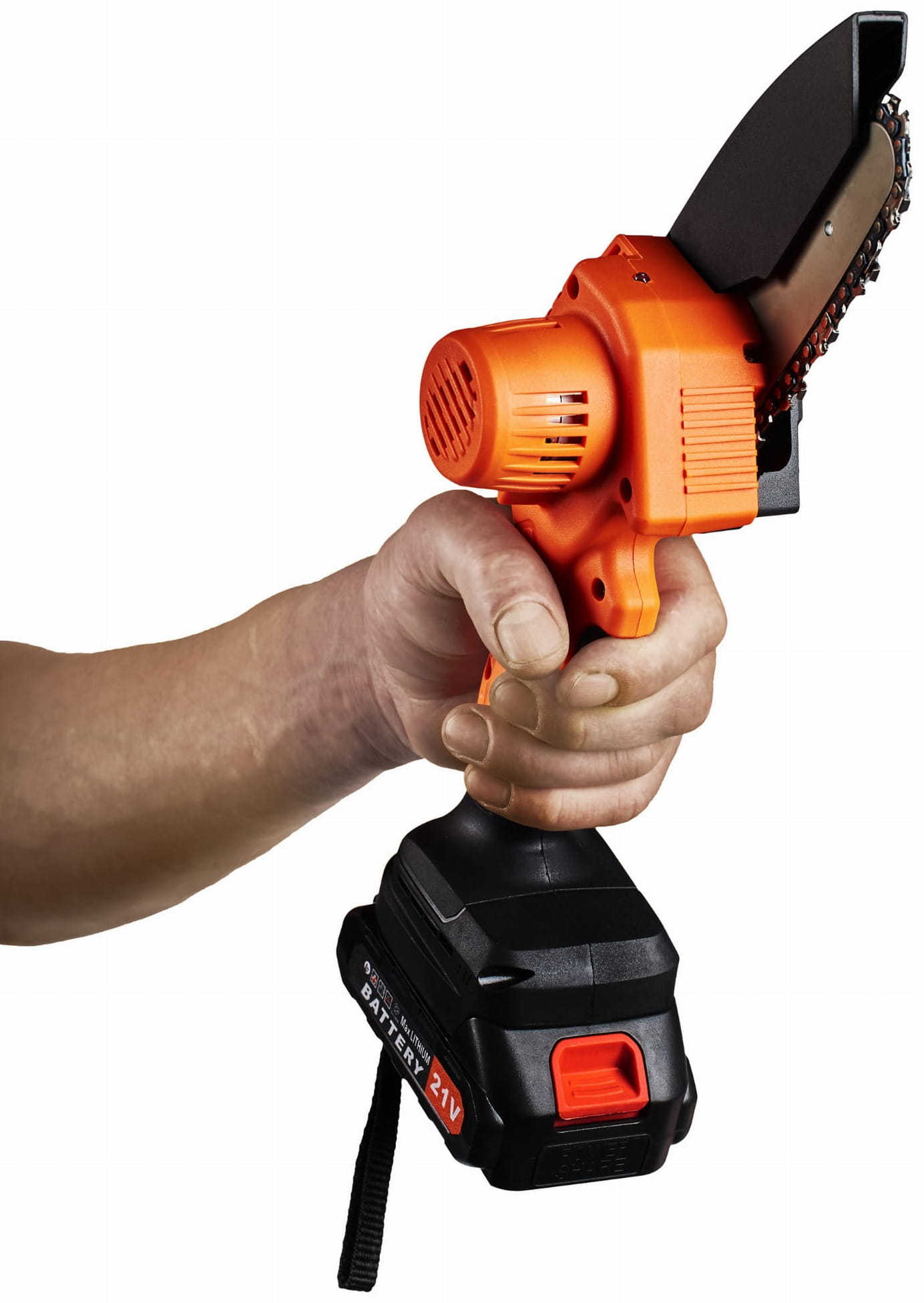 AKU ŘETĚZOVÁ PILA 4" 21V KD10627