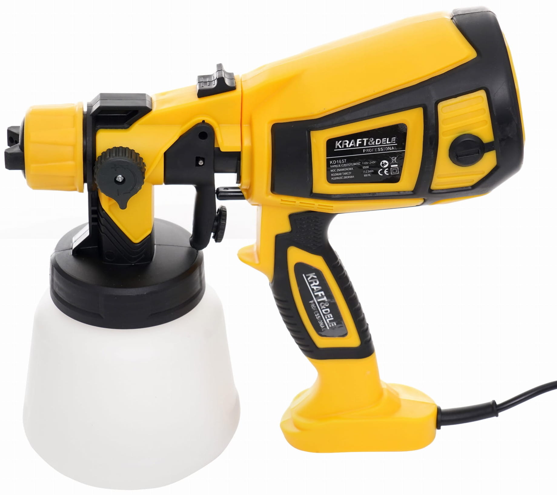 LAKOVACÍ PISTOLE 650W 800ML KD1657