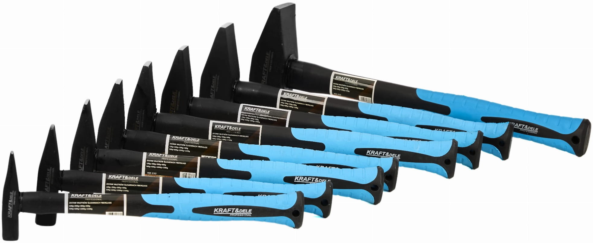 Sada kladiv Fiberglass 8ks KD232