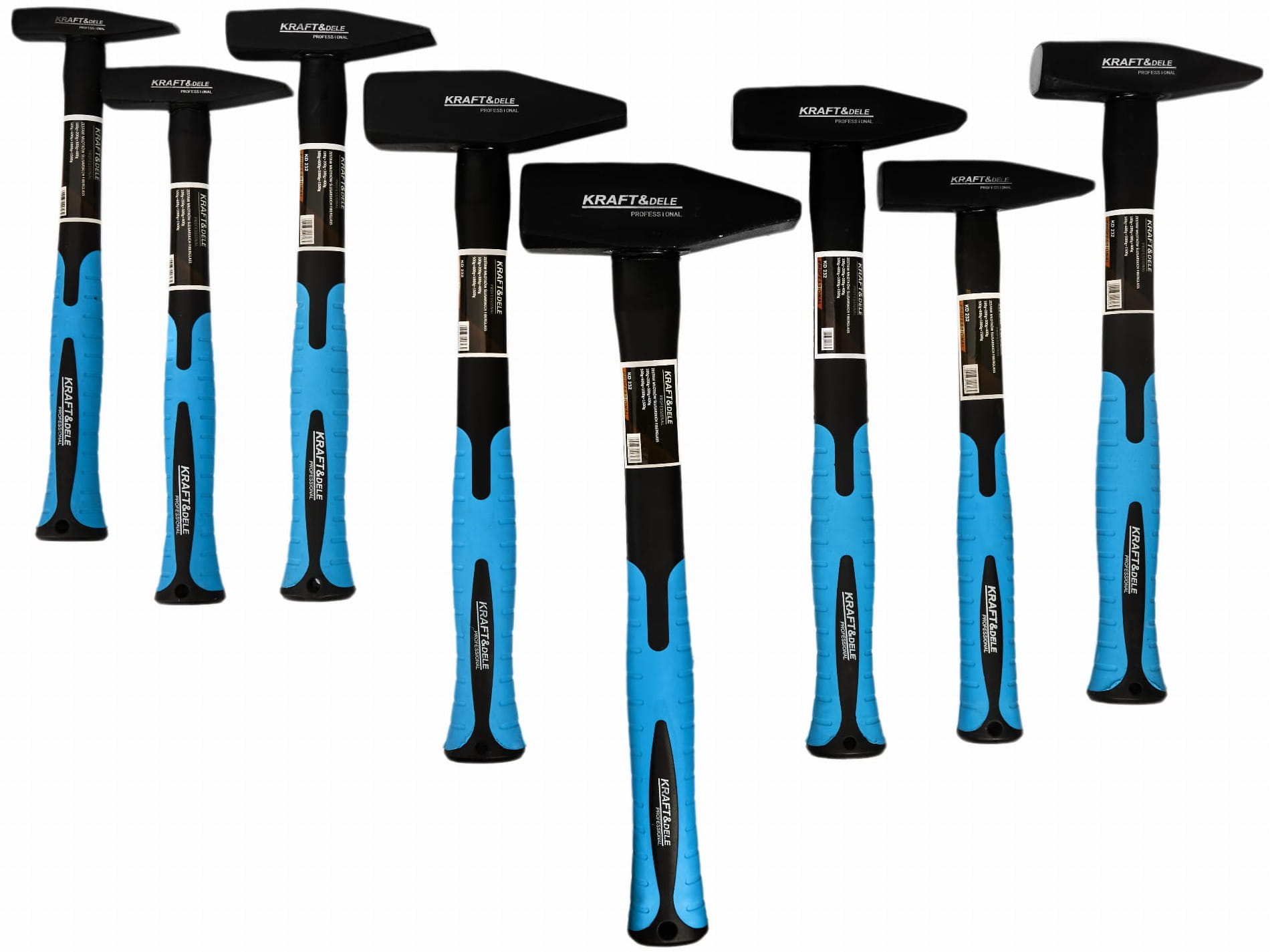 Sada kladiv Fiberglass 8ks KD232