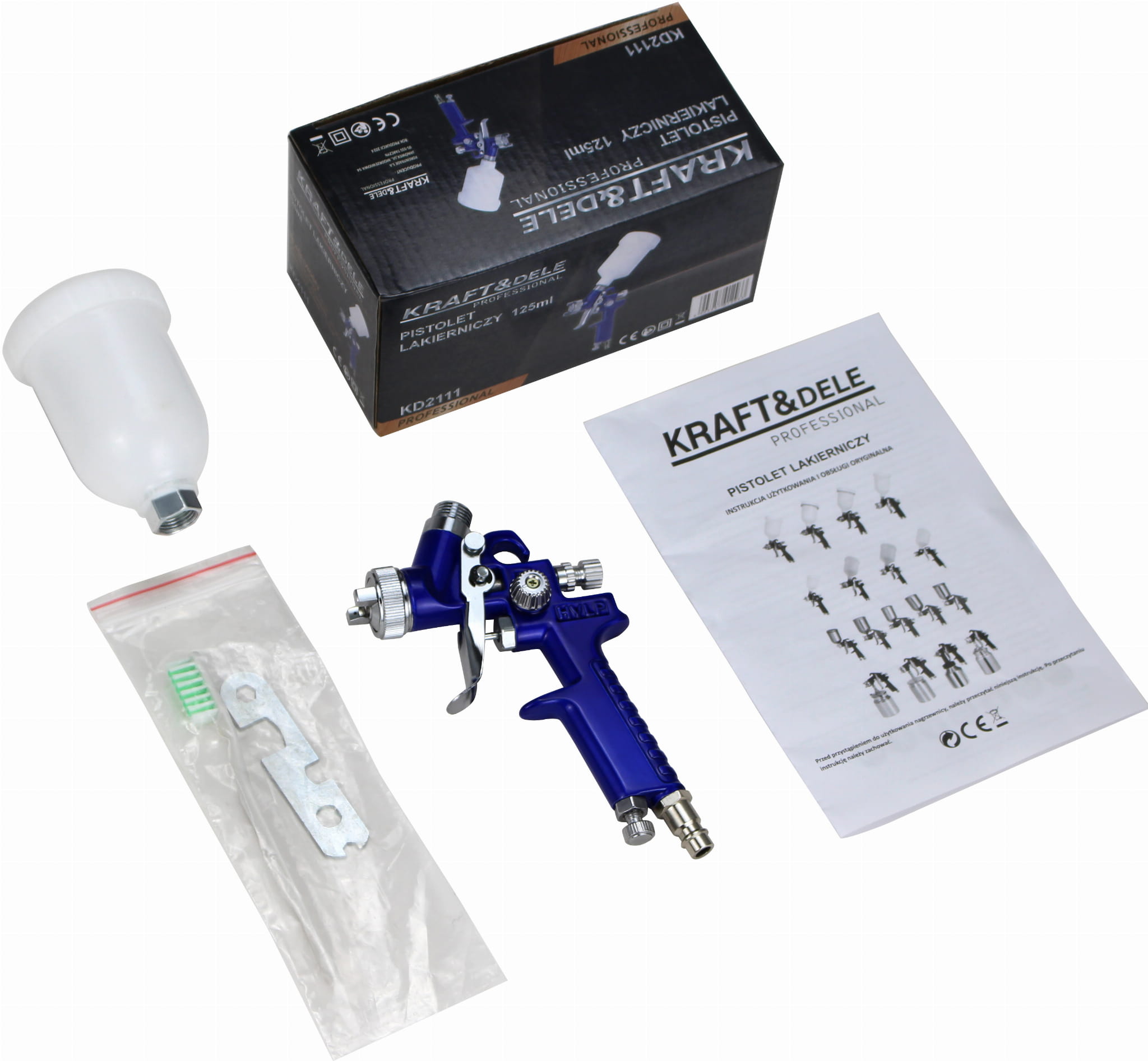 Lakýrnická pistole 125 ml KD2111