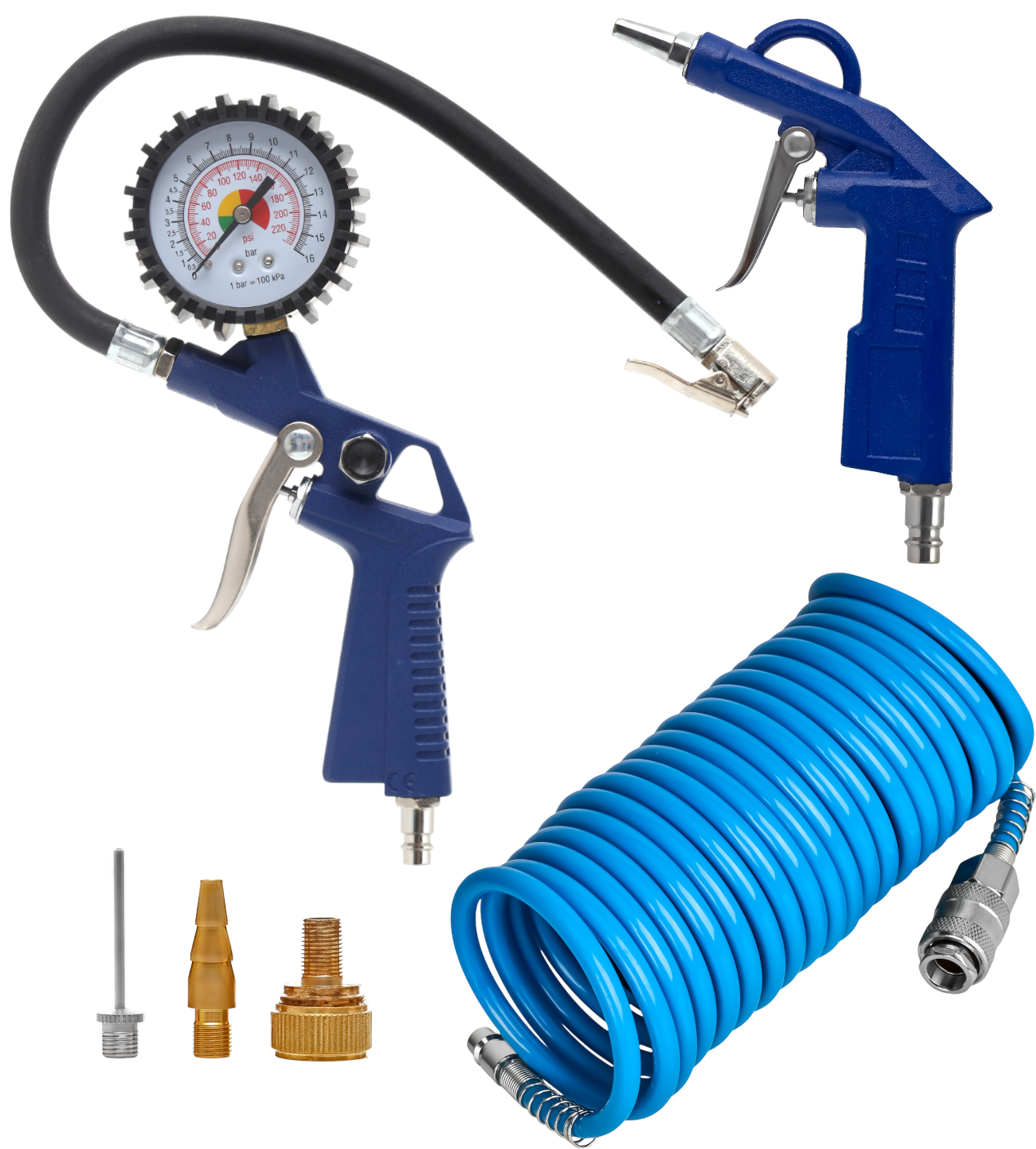 Pneumatická sada 6 prvků KD412