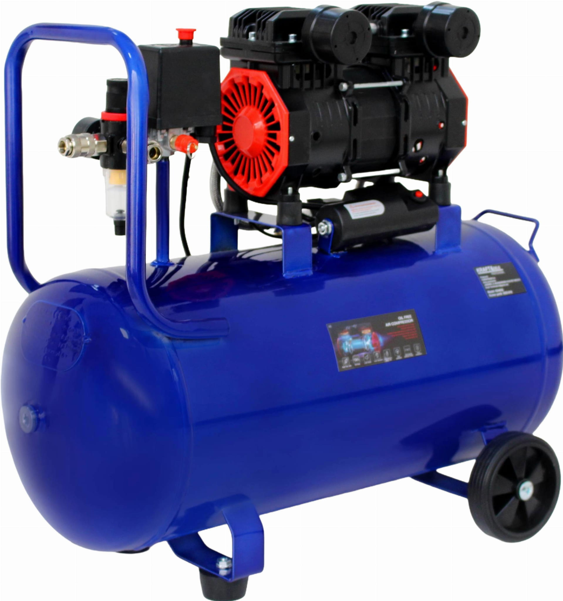 BEZOLEJOVÝ KOMPRESOR 50L 1500W 290L/min KD4052