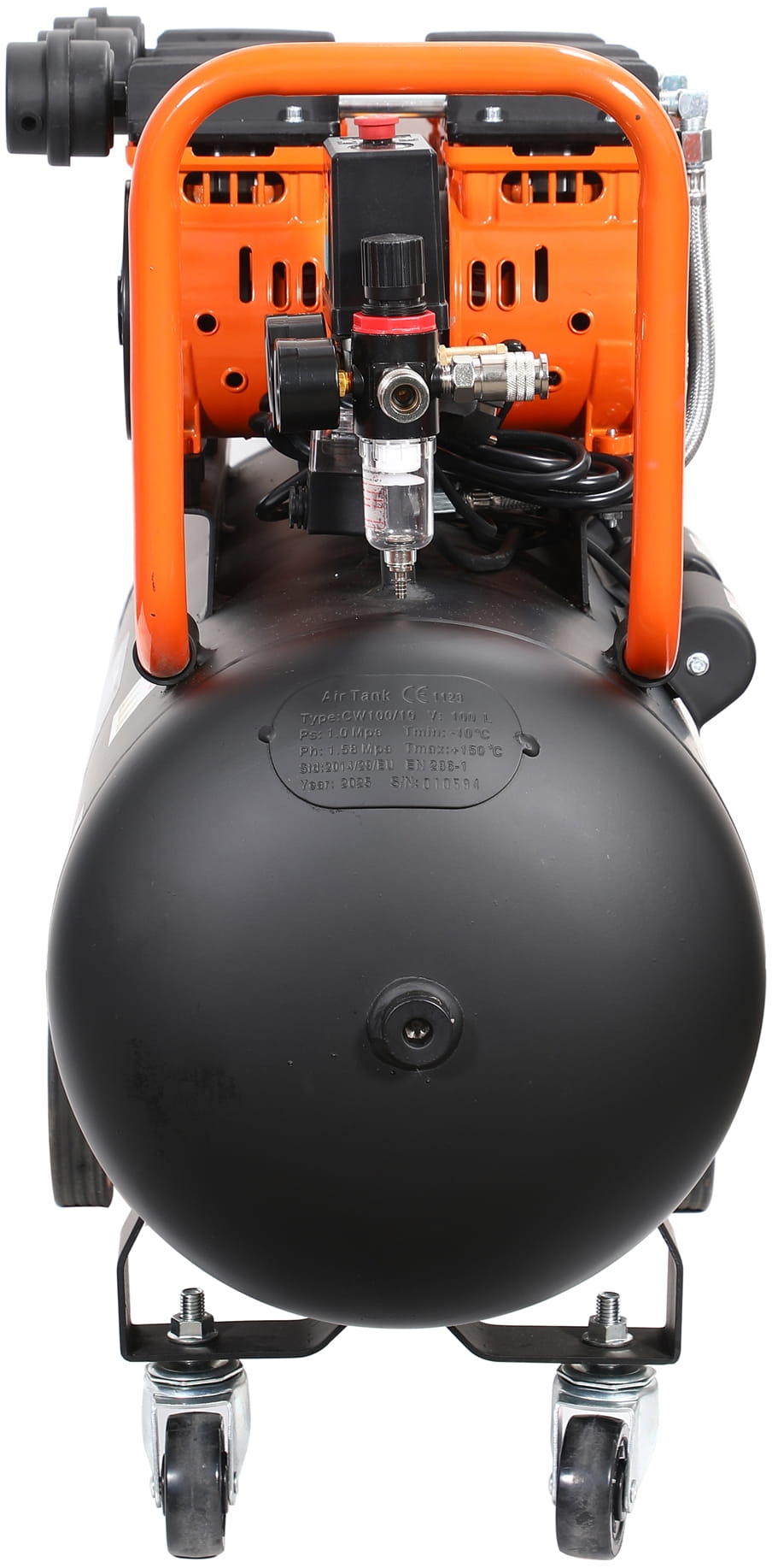 Bezolejový kompresor 100L / 3 x 1500W KD1394