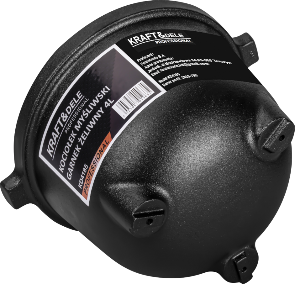 Lovecký kotlík / Litinový hrnec 4L KD4185