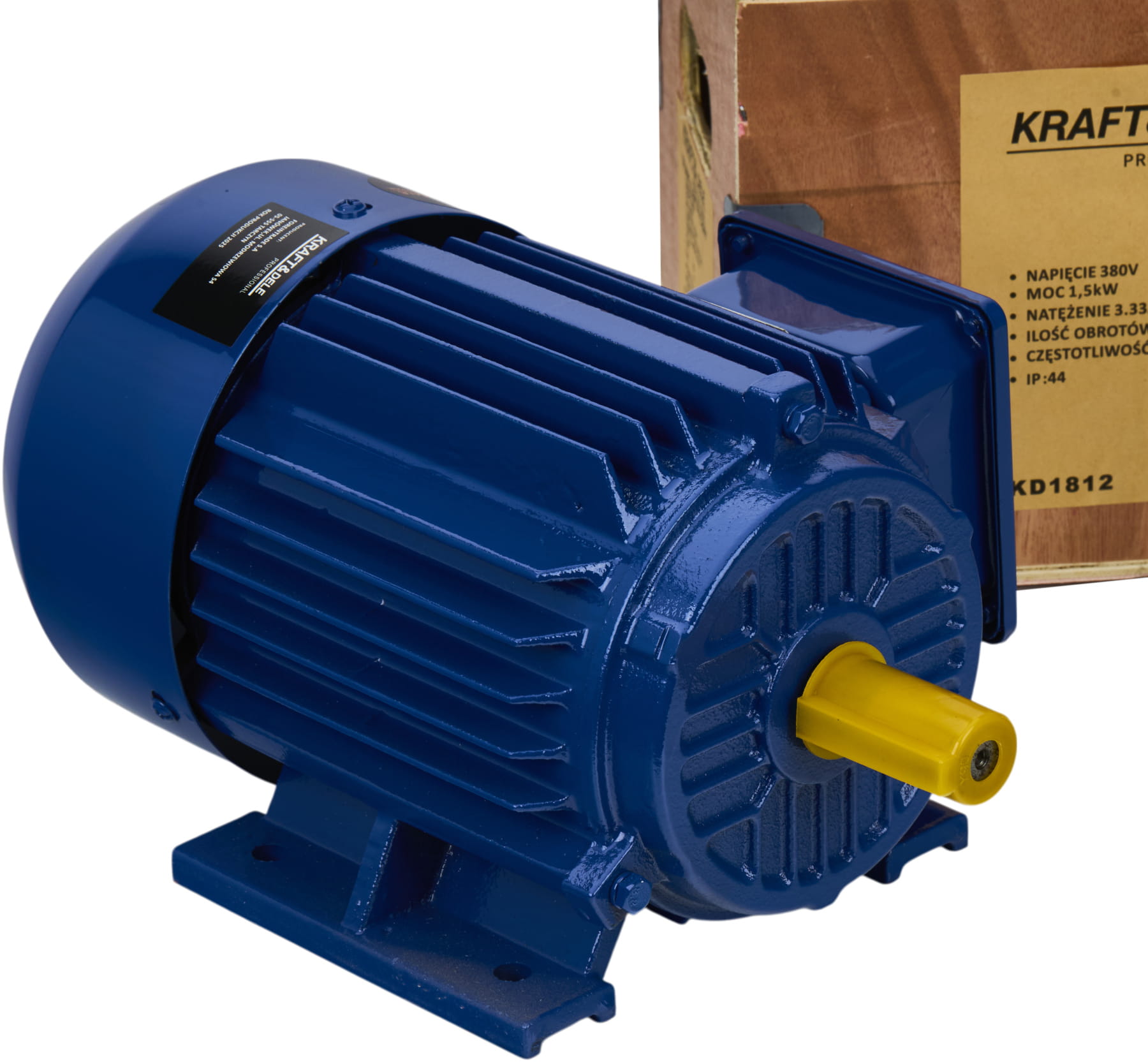 Elektryczny silnik 1,5KW 380V KD1812
