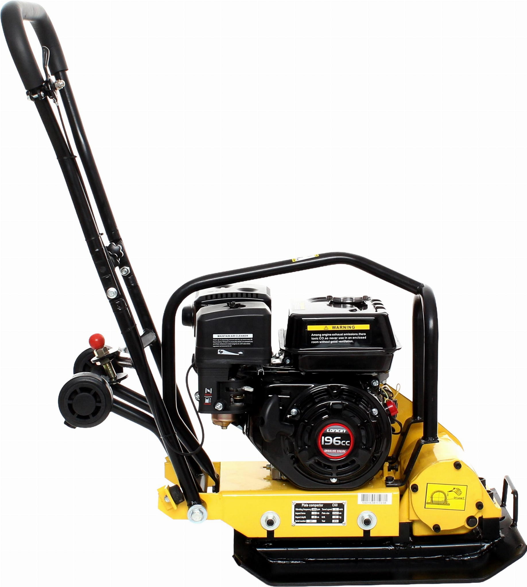 Zhutňovač půdy 5,5 HP 65 KG KD1180