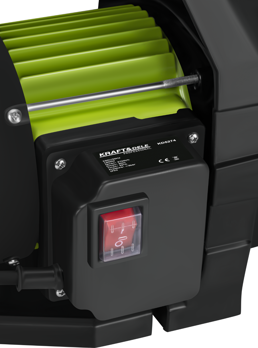 Zahradní vodní čerpadlo 1500W 3700L/h KD5274