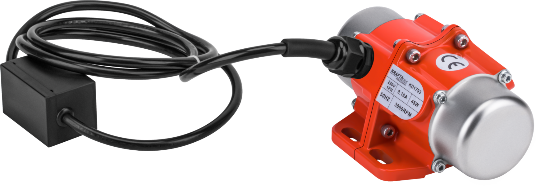 Vibrační motor 1 fázový 45W 3000 otáček KD1793