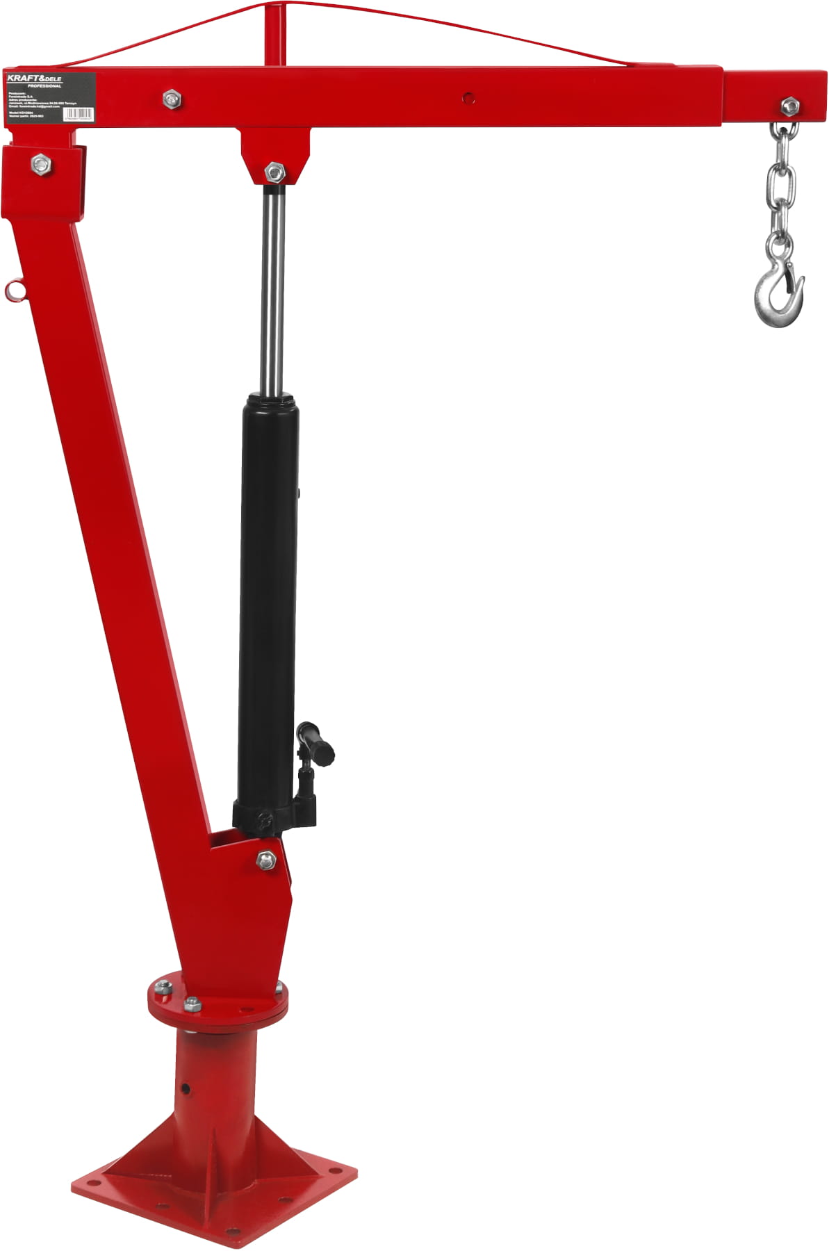 Hydraulický zvedák jeřáb HDS 1000kg KD12684