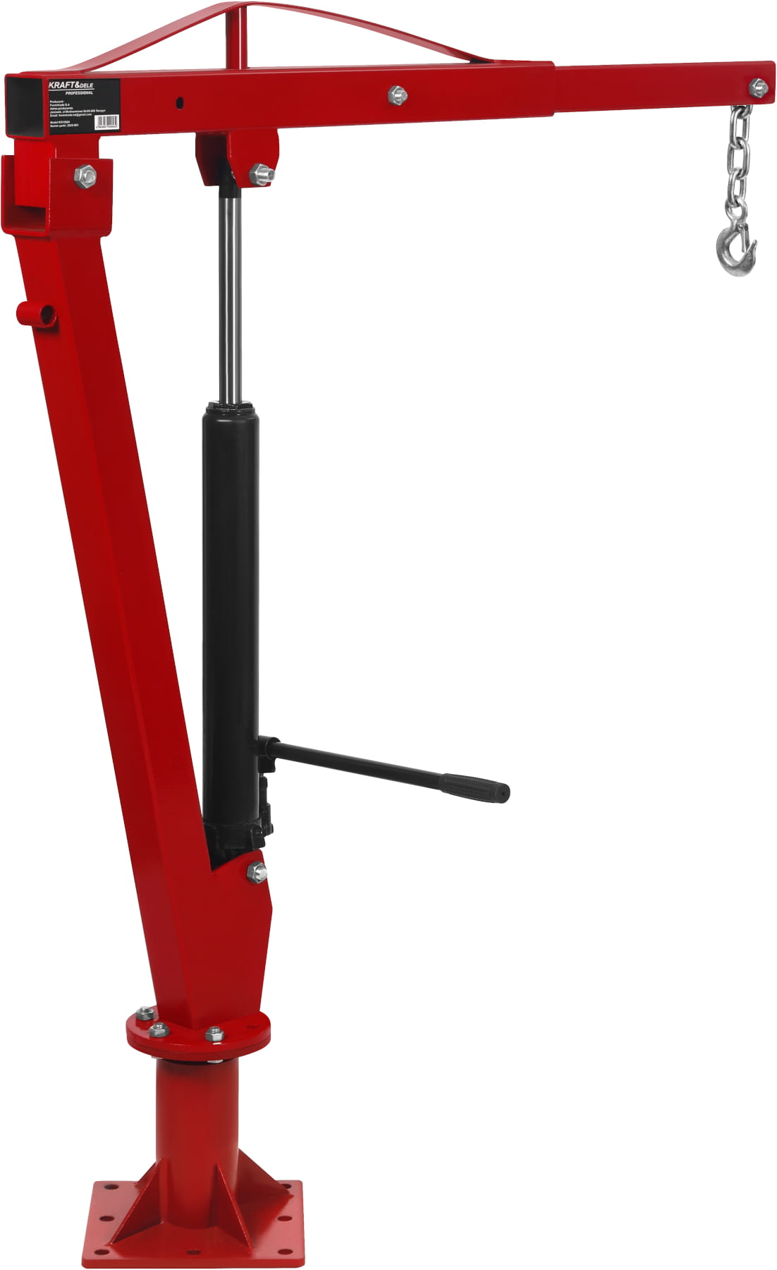 Hydraulický zvedák jeřáb HDS 1000kg KD12684