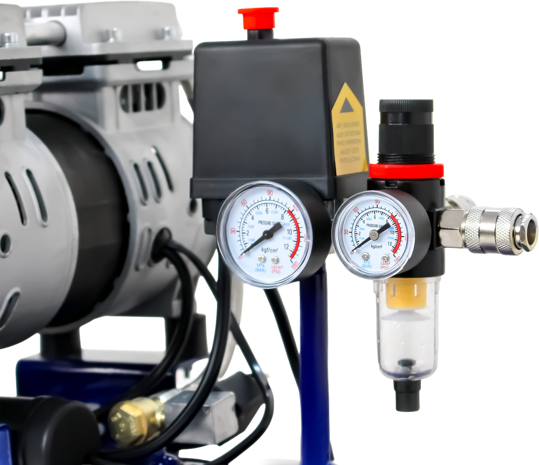Kompresor Bezolejový 100L 3000W 582L/min KD4053