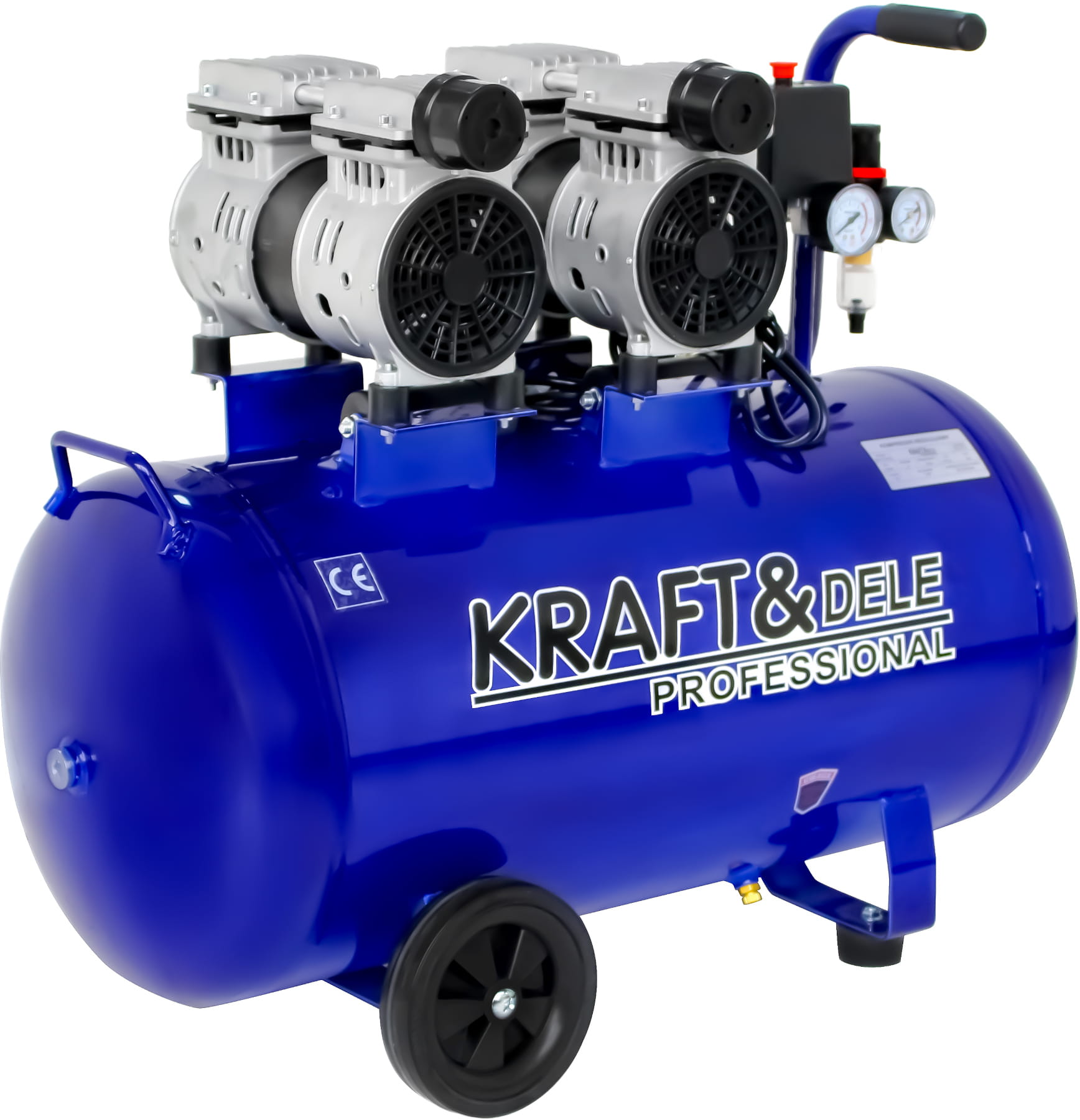 Kompresor Bezolejový 100L 3000W 582L/min KD4053