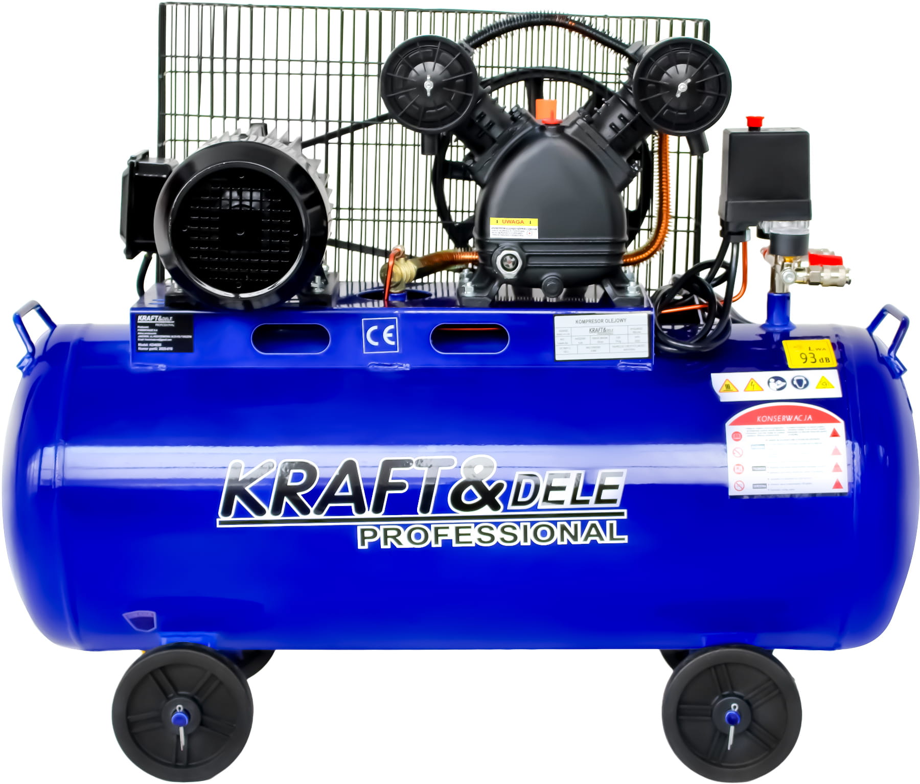 Olejový kompresor 100L 3,4kW 400V KD4055