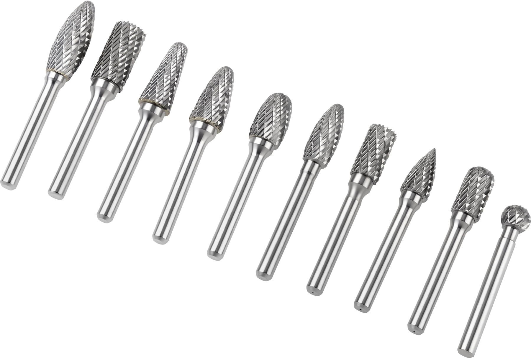 FRÉZY/STOPKOVÉ PILNÍKY NA KOV 6mm 10ks KD3580