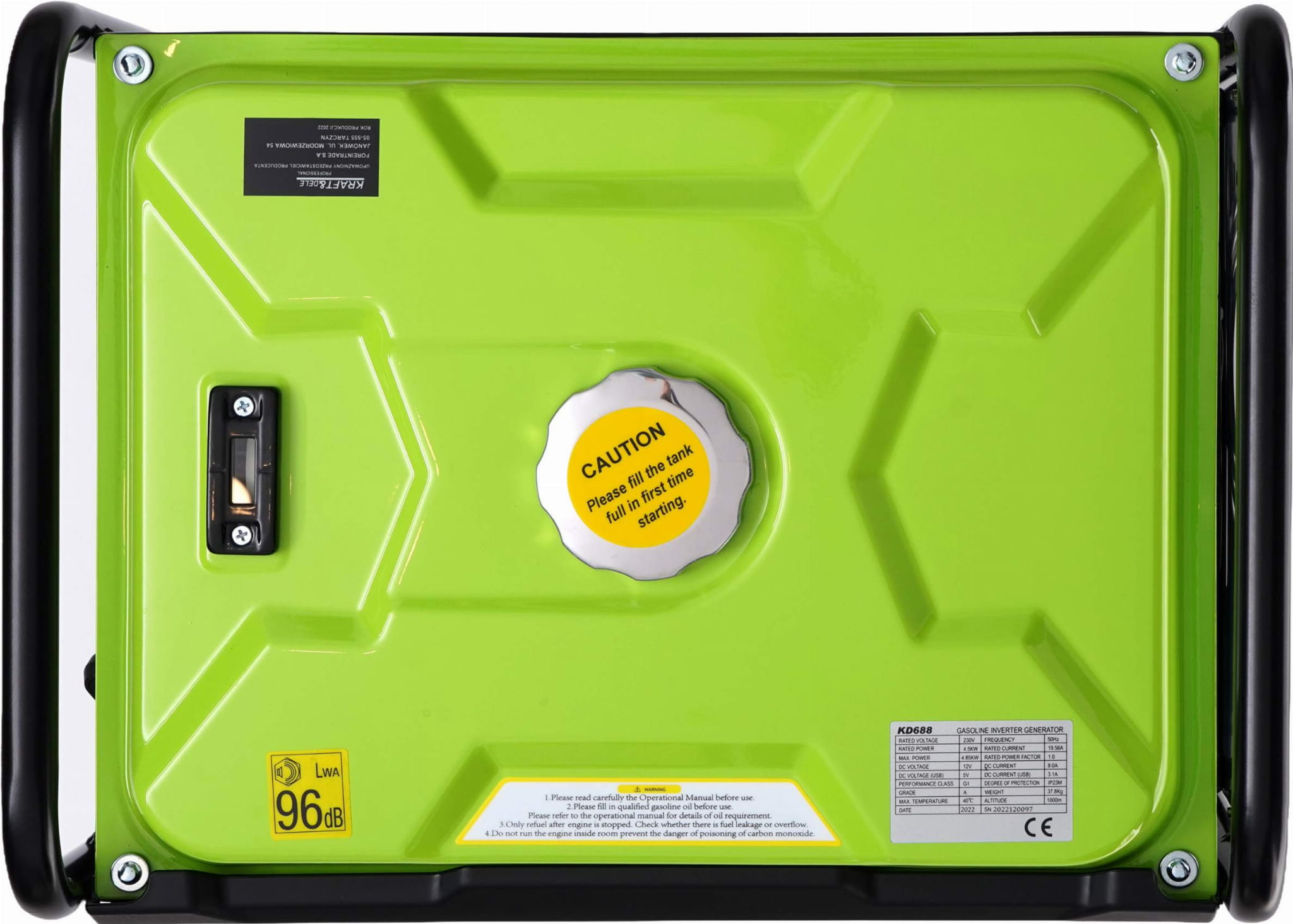Invertorová elektrocentrála 4,5kW / 4,85kW KD688