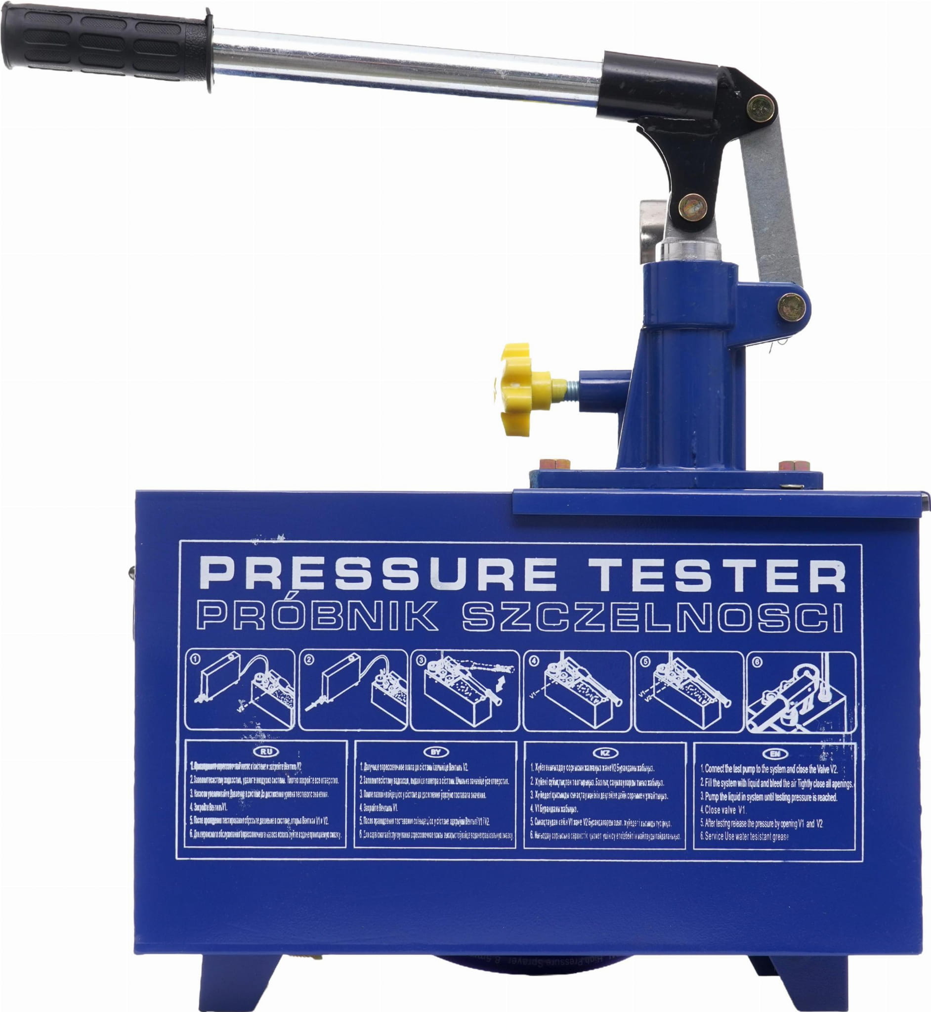 Zkušební čerpadlo pro tlakové zkoušky 0-40 kg / 30 ml / 12 l KD10479