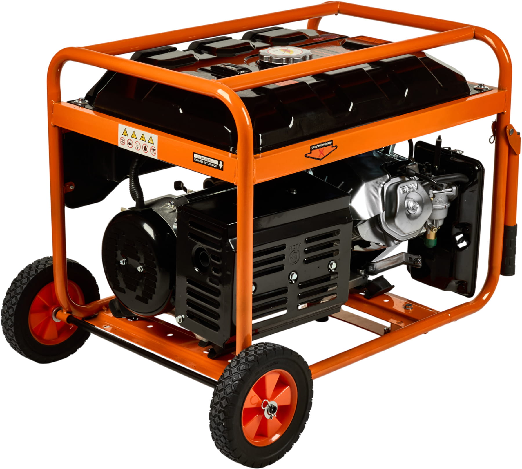 Generátor proudu 5500W 12/230V/380V KD165