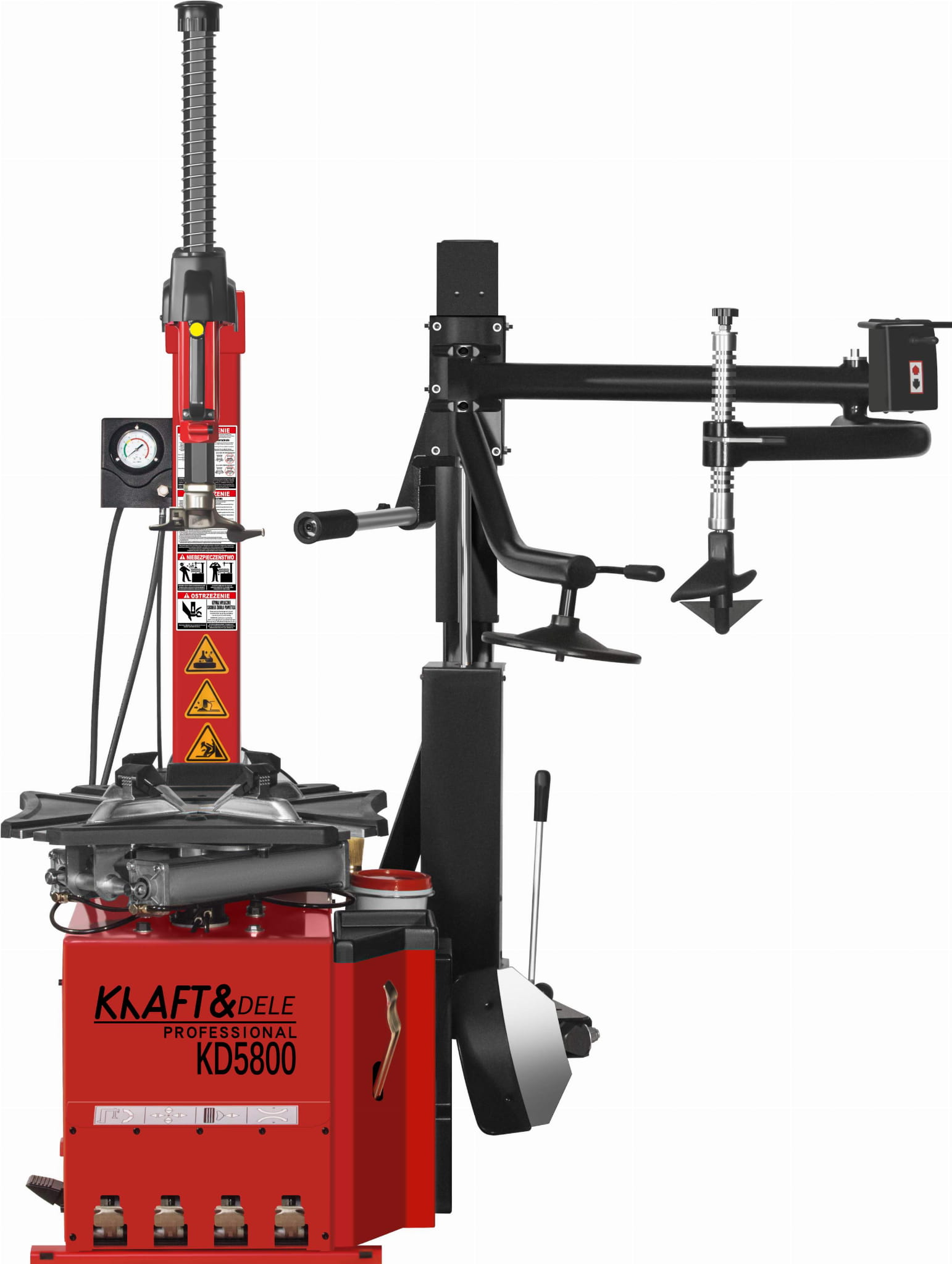 AUTOMATICKÁ MONTÁŽNÍ SOUPRAVA PNEUMATIK + RAMENO 400V KD5800