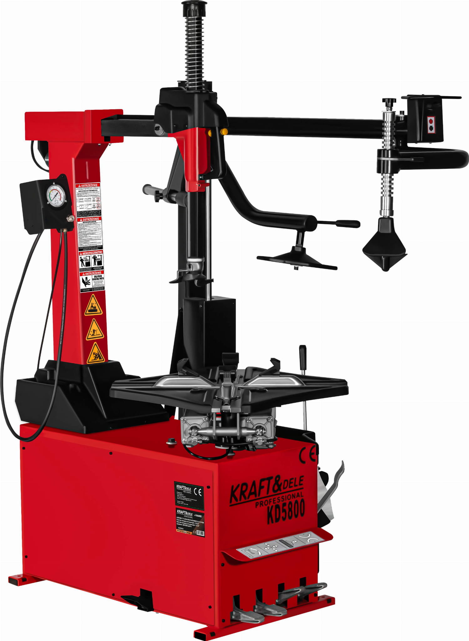 AUTOMATICKÁ MONTÁŽNÍ SOUPRAVA PNEUMATIK + RAMENO 400V KD5800