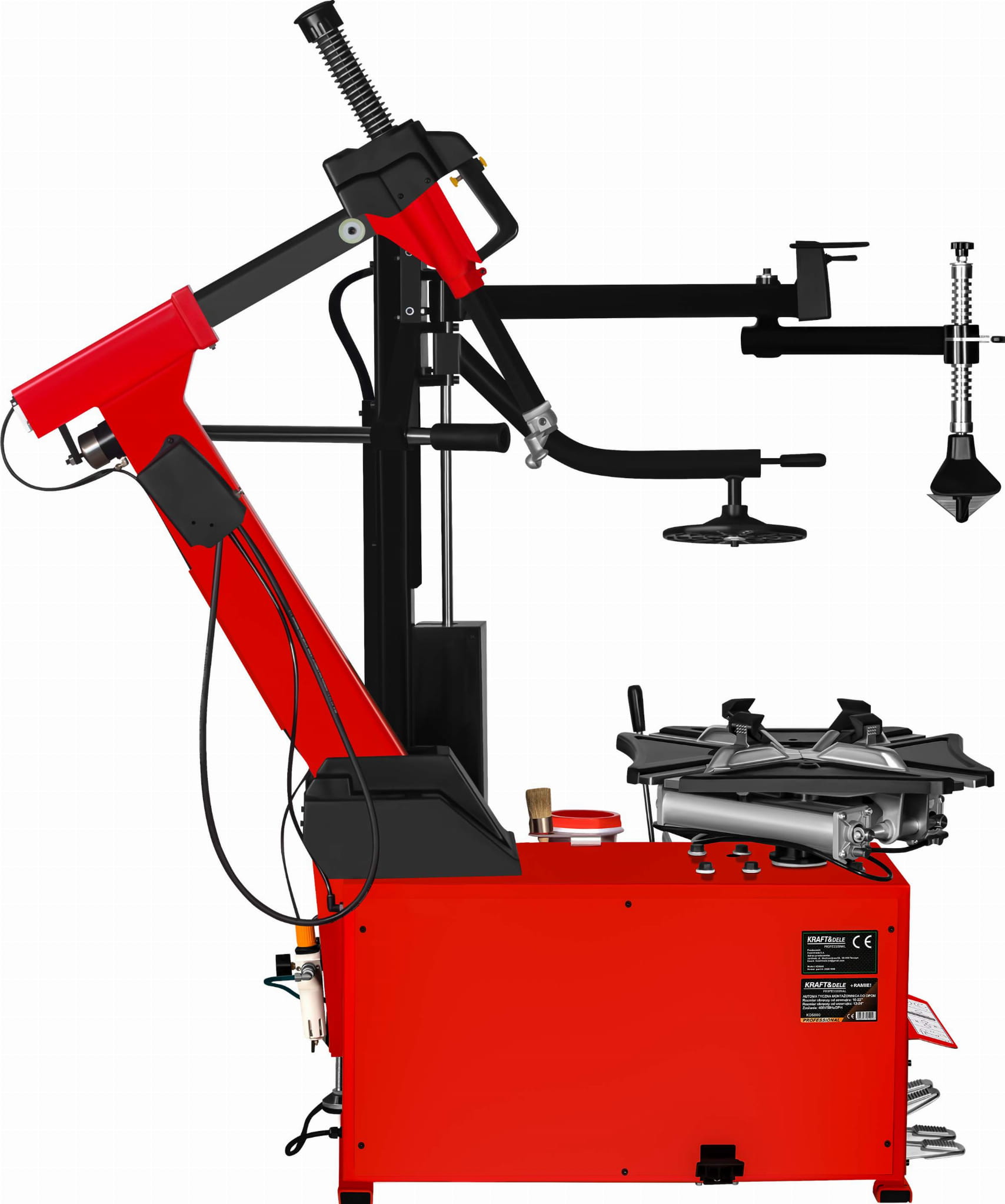 AUTOMATICKÁ MONTÁŽNÍ SOUPRAVA PNEUMATIK + RAMENO 400V KD5800