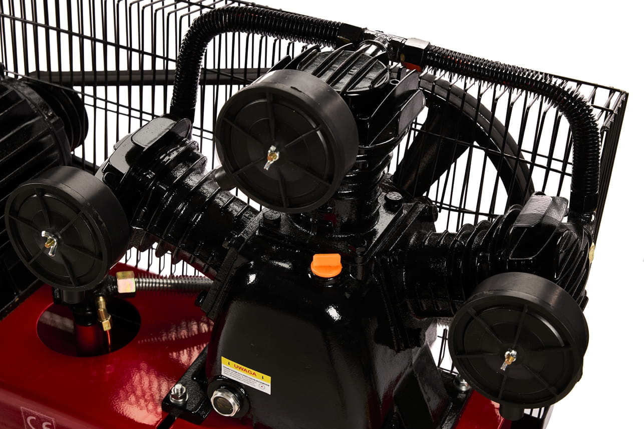 Olejový kompresor 200L 3 Písty KD1474 + Separátor