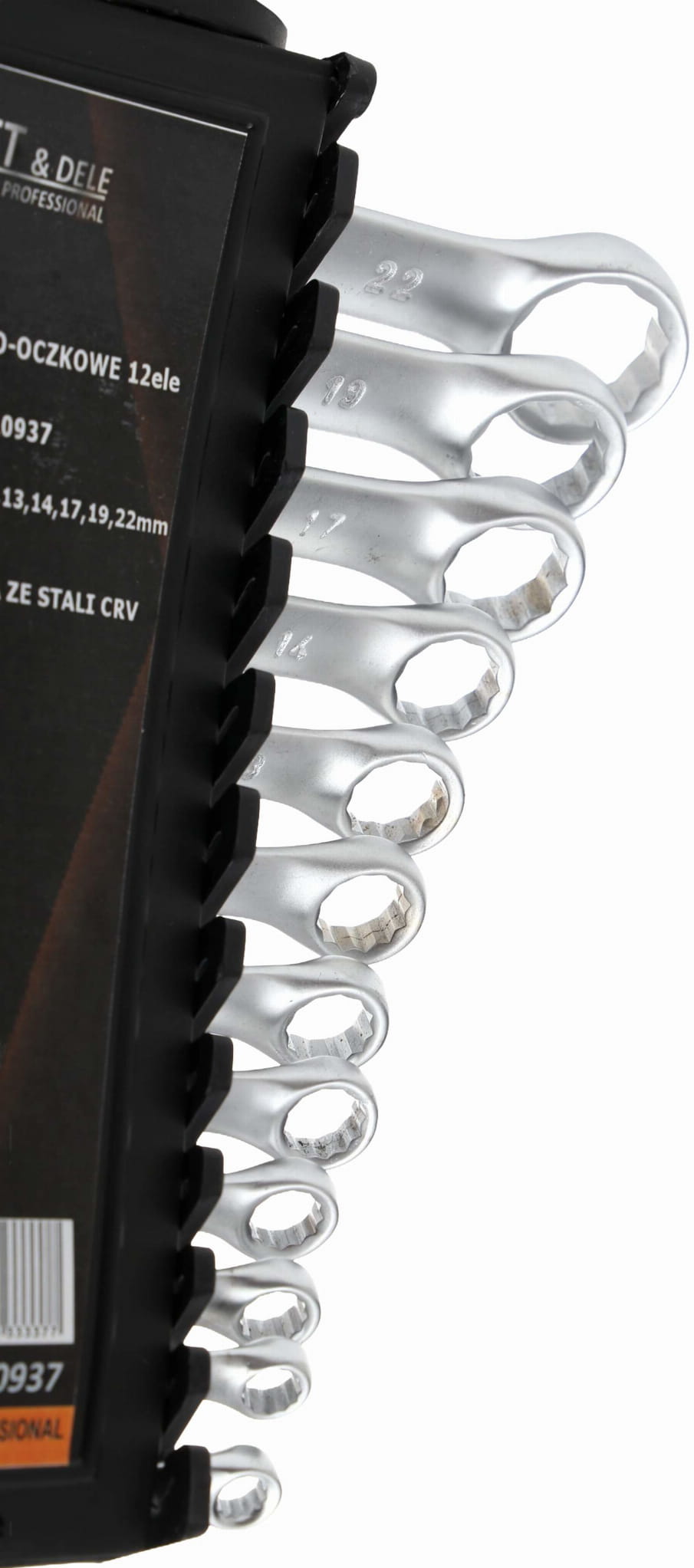 Očkoploché klíče 12ks CRV 6-22mm KD10937
