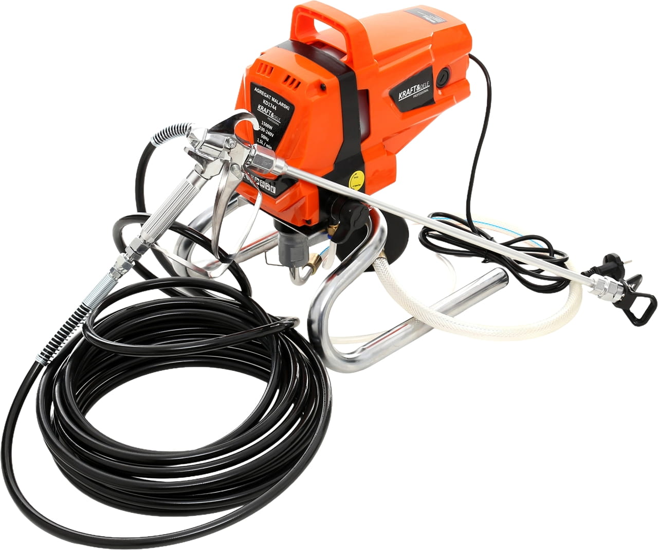 Stříkací malířský agregát pístový 1500W KD1744