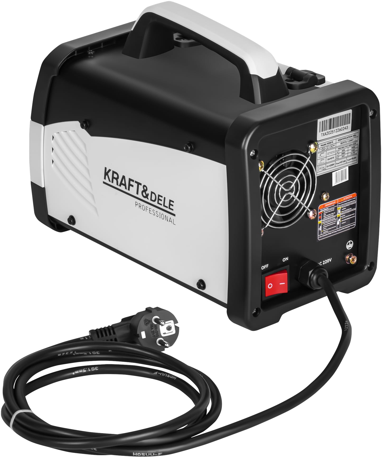 Svářečka MIG Flux/MMA/TIG 200A KD815