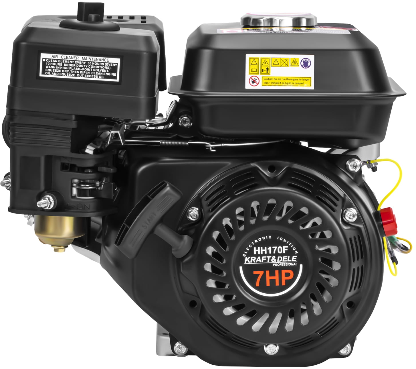 Spalovací motor 7HP hřídel 20mm KD638
