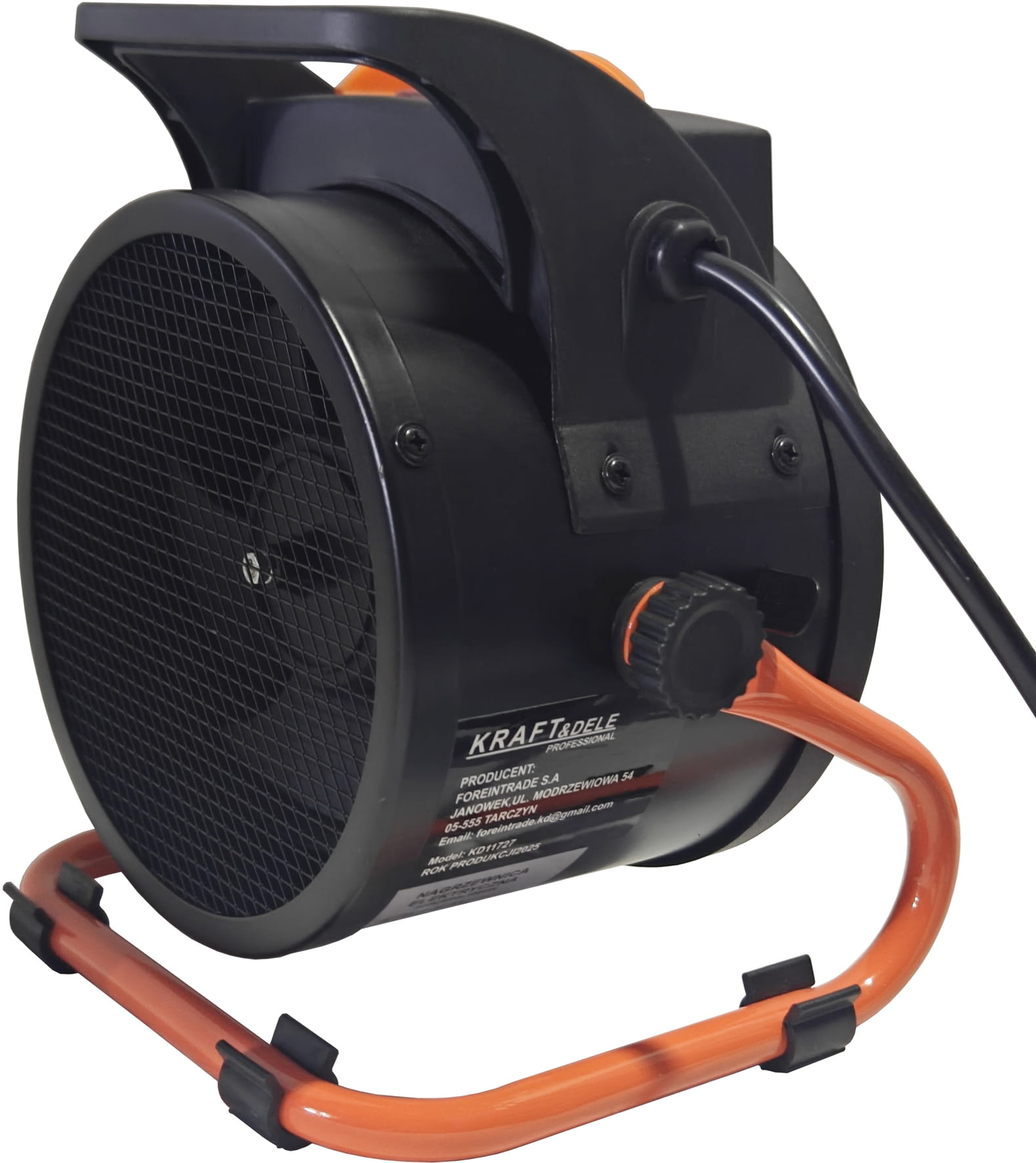 Elektrické topidlo keramické 2,5kW 230V KD11727