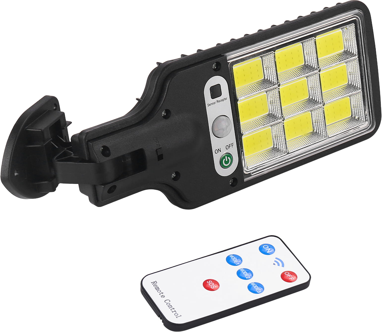 SOLÁRNÍ LED LAMPA S DÁLKOVÝM OVLADAČEM KD3480